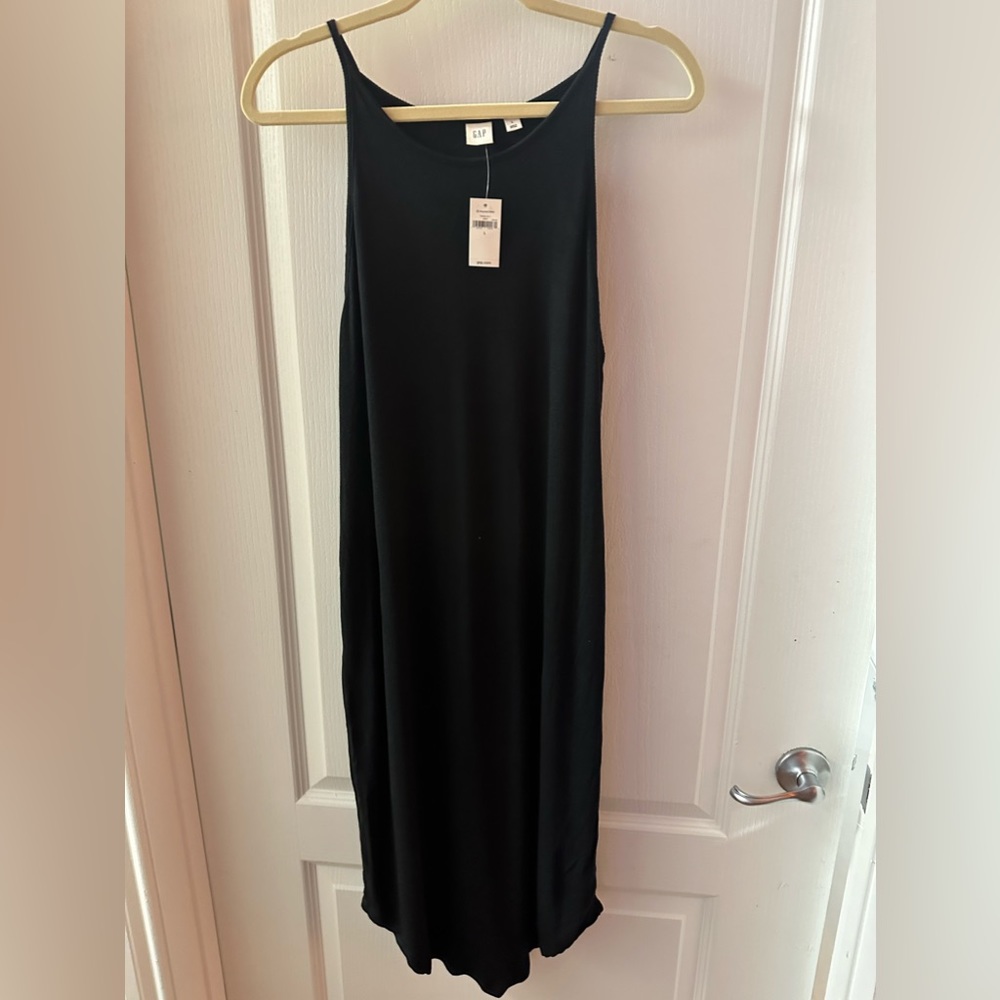 Halter Swing Dress from GAP in Black-NWT Size L